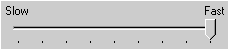 A typical trackbar